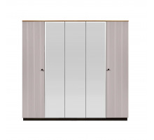 Пятистворатый шкаф для одежды Мадрид (Кашемир эмаль)