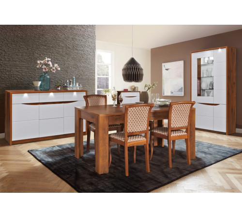 Обеденнный стол Монако П 510.09 раздвижной (дуб саттер)