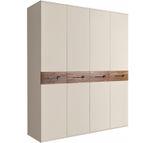 Четырехстворчатый шкаф для одежды Богемия Вуд (Bogemia Wood) БМШ2/4 (Wo)