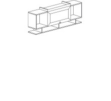 Полка навесная Инна 613 темная